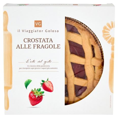 Crostata alle Fragole il Viaggiator Goloso
